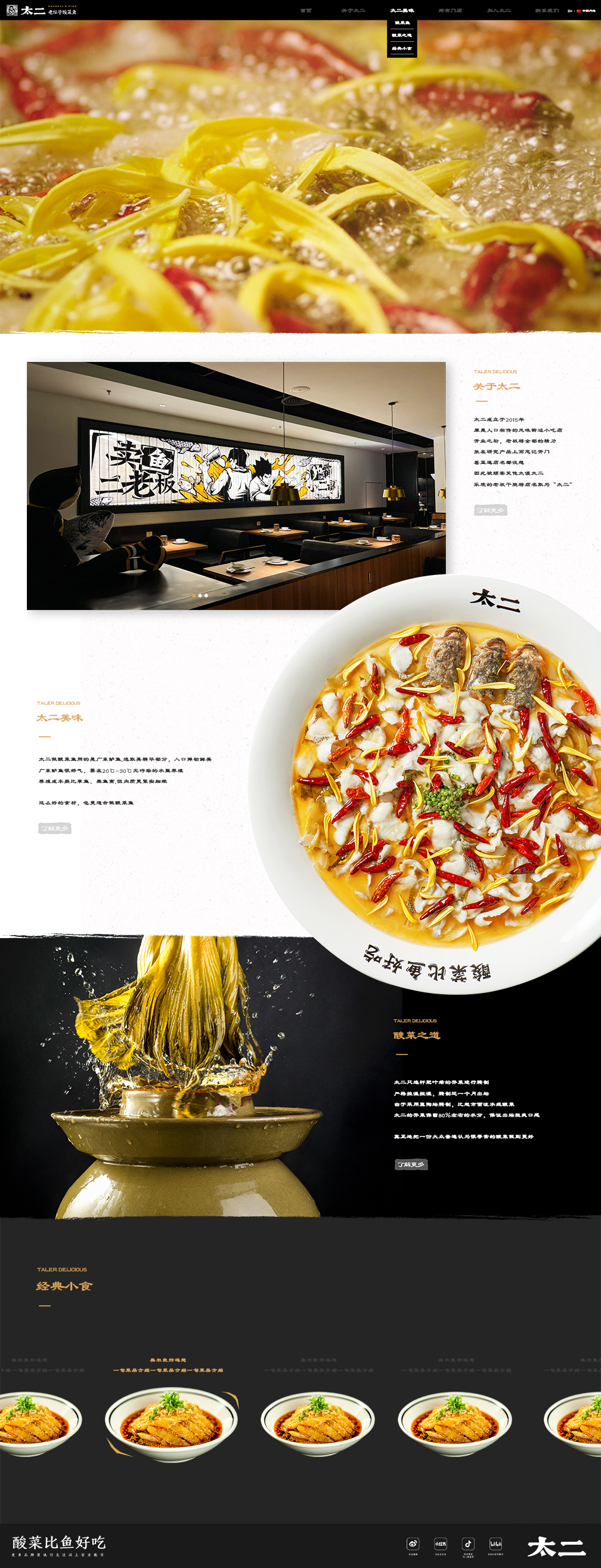 太二——首頁風(fēng)格展示